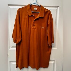 Columbia Men's Rust Polo Shirt  Size XLT